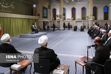 عکس‌هایی از دیدار مسئولان قوه‌قضائیه با رهبر معظم انقلاب (۲ تیرماه ۱۴۰۳)