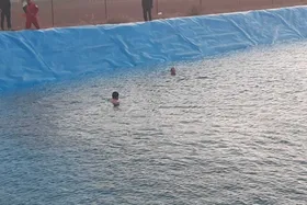 جان&zwnj;باختن دو نوجوان سبزواری در استخر کشاورزی + فیلم