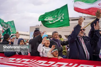 گزارش تصویری | اجتماع عظیم منتظران ظهور در مشهد ۱