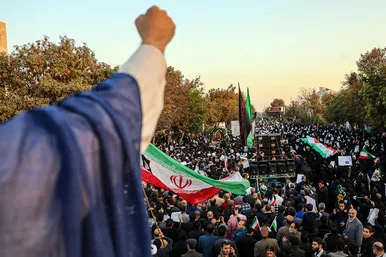 تشییع با شکوه 3 شهید مدافع امنیت در مشهد