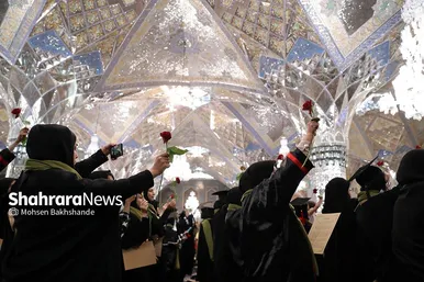 جشن دانش آموختگان علوم پزشکی کشور در حرم مطهر رضوی