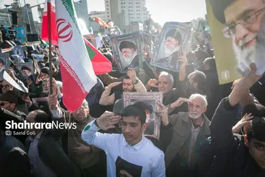 گزارش تصویری | مراسم تشییع پیکر شهدای مدافع امنیت در مشهد (۲۲ دی ۱۴۰۴) - ۳