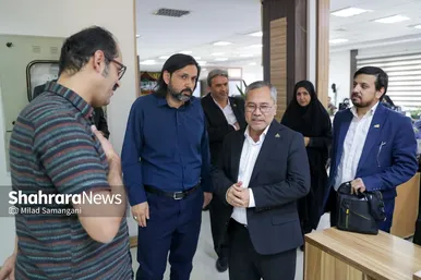 گزارش تصویری | بازدید مدیران استانی و شهری از روزنامه شهرآرا به مناسبت روز خبرنگار