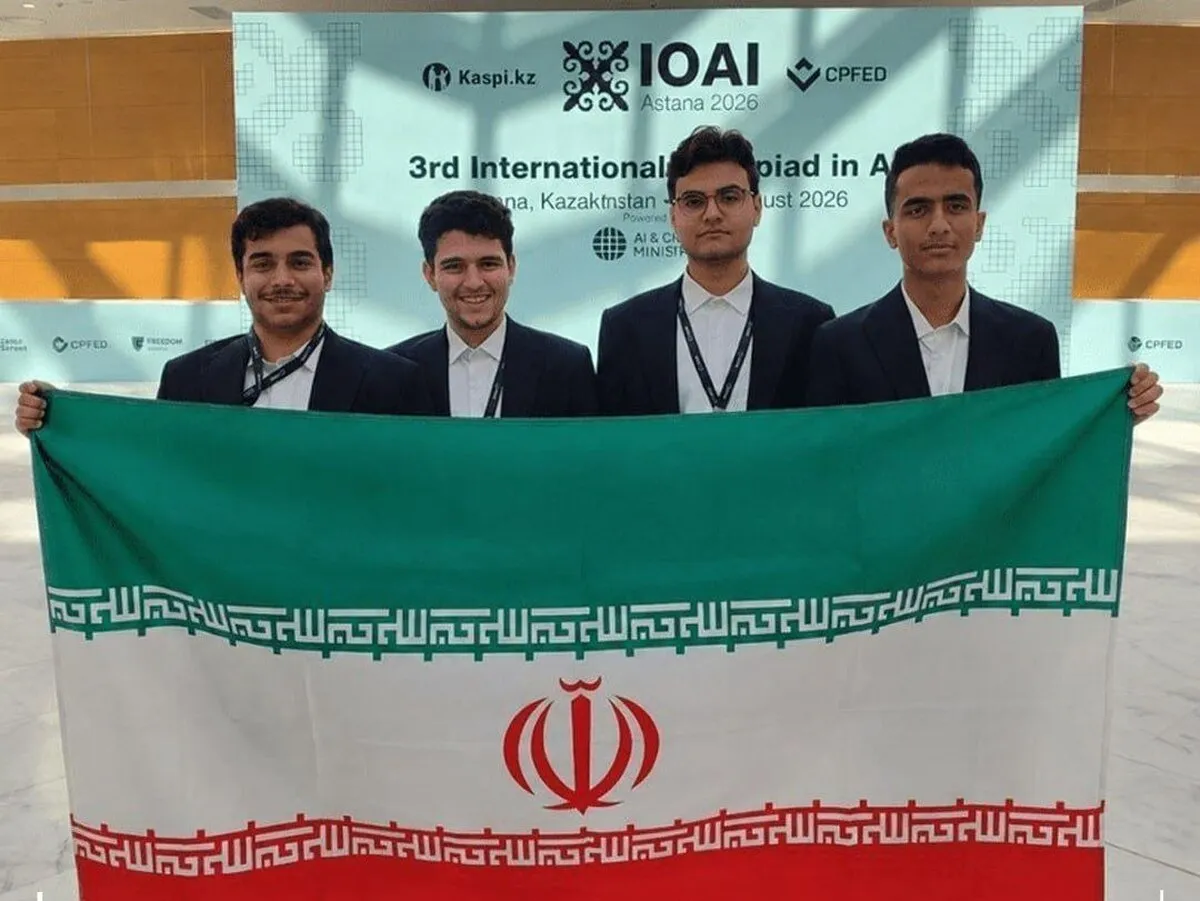 درخشش تیم ملی ایران در سومین المپیاد جهانی هوش مصنوعی ۲۰۲۶؛ چهار مدال برای ایران