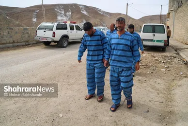 گزارش تصویری | بازسازی صحنه جنایت در روستای جغری