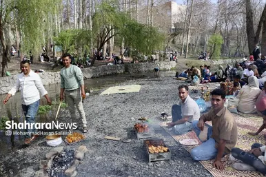 گزارش تصویری | سیزده بدر در وکیل آباد مشهد