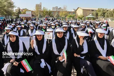 «زنگ مهر»؛ آیین بازگشایی مدارس مشهد در سال تحصیلی ۱۴۰۳