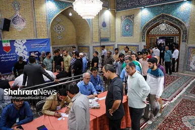 عکس‌هایی از مرحله دوم انتخابات چهاردهمین دوره ریاست‌جمهوری در مشهد (۶)