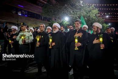 گزارش تصویری | مراسم شام غریبان امام حسین (ع) در مشهدمقدس (۴ تیر ۱۴۰۵)
