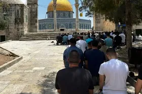 نماز میت غیابی فلسطینی&zwnj;ها در مسجد الاقصی بر پیکر شهید اسماعیل هنیه | خطیب مسجد الاقصی بازداشت شد + فیلم