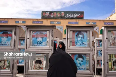 گزارش تصویری | مراسم غبارروبی مزار شهدا به مناسبت دهه مبارک فجر
