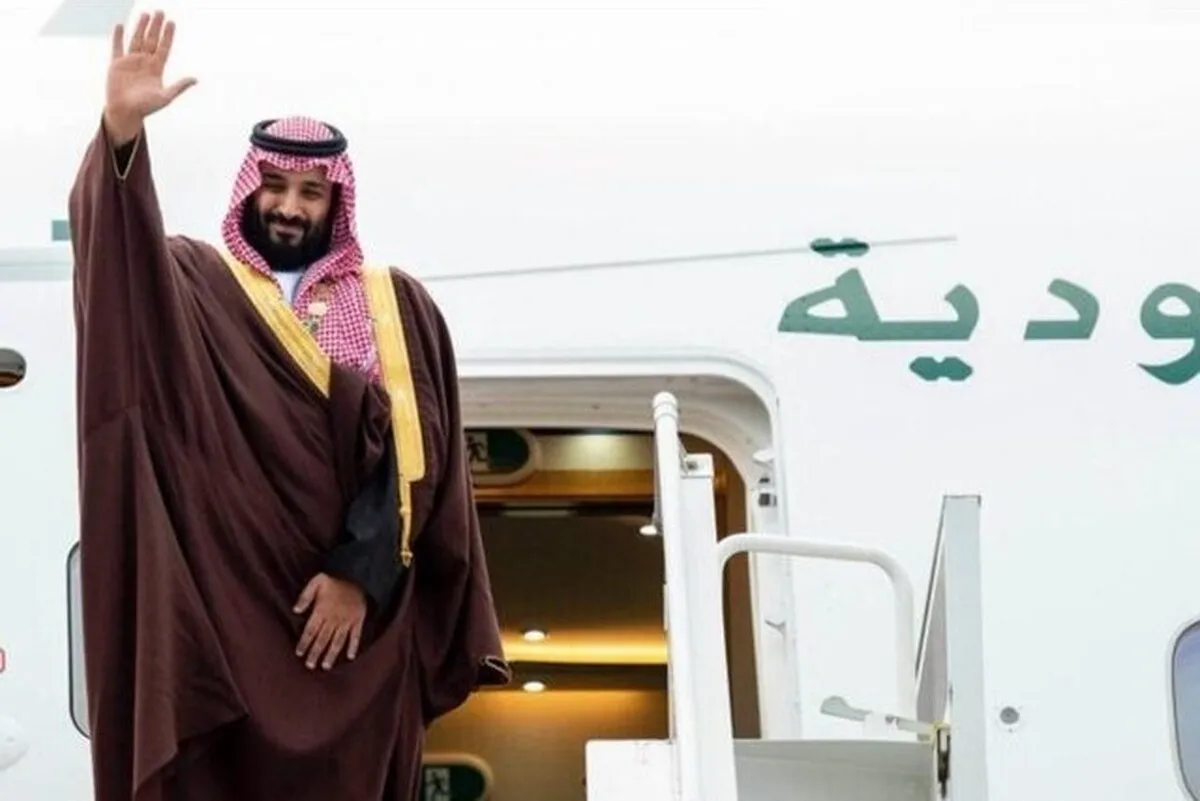 بن سلمان به آمریکا رفت