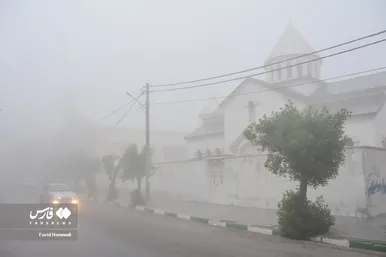 مه در آبادان (۱۹ آذر ۱۴۰۲)