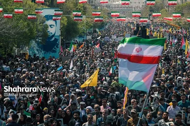 راهپیمایی روز قدس در مشهد (۱۷ فروردین ۱۴۰۳)