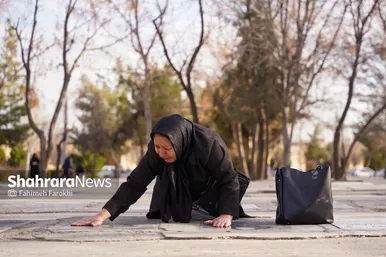 گزارش تصویری | آیین سنتی «چراغ برات» در بهشت‌رضا(ع) مشهد (بهمن ۱۴۰۴)
