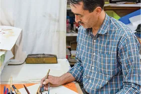 هم دهیار هم خطاط