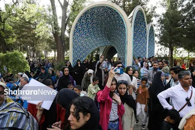 سفر وزیر میراث فرهنگی و گردشگری با قطار گردشگری به نیشابور به مناسبت بزرگداشت عطار