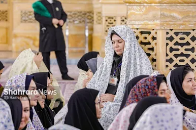 بزرگداشت مقام پرستار در حرم رضوی
