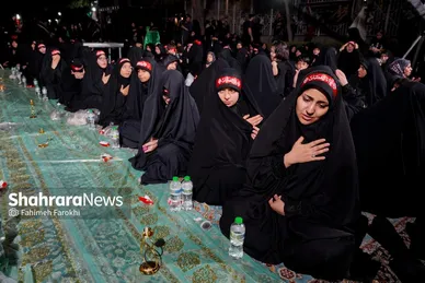 گزارش تصویری | برپایی سفره حضرت رقیه(س) در مشهد