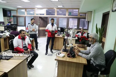 بازدید مدیرعامل جمعیت هلال‌احمر خراسان رضوی از موسسه فرهنگی شهرآرا