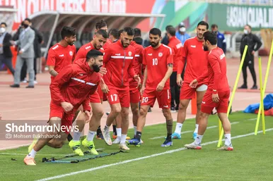 تمرین تیم ملی فوتبال ایران و لبنان ‎در ورزشگاه امام رضا(ع)مشهد