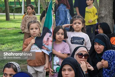 اجتماع بزرگ دختران و نور کرامت در مشهد