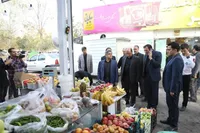 افزایش فعالیت بازار ارزاق عمومی موقت در اطراف حرم مطهر رضوی