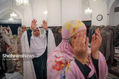 گزارش تصویری | اعتکاف بانوان در حرم امام رضا (ع)