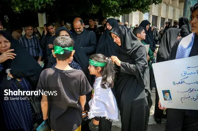 مشهد در ماتم رئیس جمهور شهید (۱)