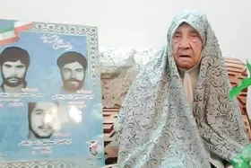 برای &laquo;خدیجه طلعت&raquo; مادر شهیدان حسن، عباس و ابوالفضل اسماعیل&zwnj;زاده که چند روز پیش آسمانی شد