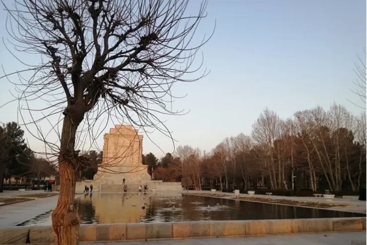 شهروند خبرنگار | نمایی زیبا از آرامگاه فردوسی - آذر ۱۴۰۰