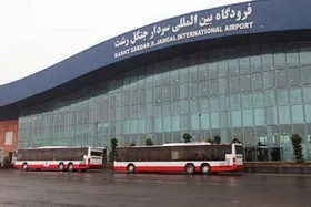 ویدئو| لحظۀ فرود هواپیما در فرودگاه رشت