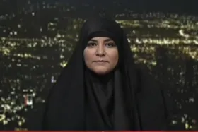 ویدئو | بغض و گریه سحر امامی هنگام یاد کردن از رهبر شهید انقلاب