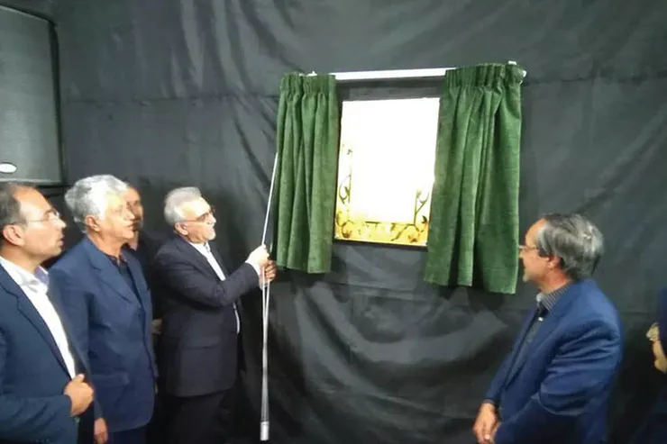 رونمایی از لوح ثبتی میراث فرهنگی معنوی خیمه پوشان در روستای پیوه ژن