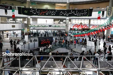 گزارش تصویری | موج بازگشت زائران از مشهد در پایانه مسافربری امام رضا(ع)