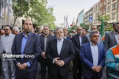 گزارش تصویری | آیین اذن خدمت با حضور نیرو‌های خدمات شهری مشهد (۱۰ اردیبهشت ۱۴۰۴)