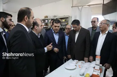 گزارش تصویری | سفر معاون علمی رییس جمهور به نیشابور