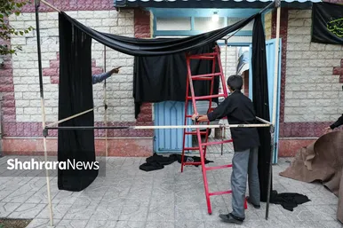 چادر من می‌شود، پرچم عزاداری تو