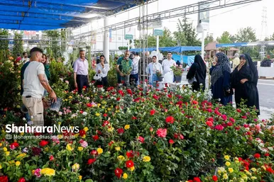 گزارش تصویری | افتتاح بیست‌ودومین نمایشگاه بین‌المللی گل و گیاه مشهد