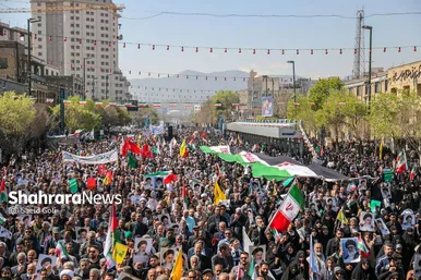 گزارش تصویری | راهپیمایی روز جهانی قدس در مشهد