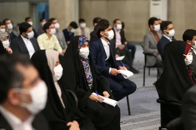 دیدار نخبگان و استعدادهای برتر علمی با رهبر معظم انقلاب