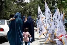 گزارش تصویری | یک جشن مردانه: چهارمین سالگرد بازگشت دوباره طالبان به قدرت