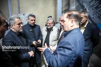 گزارش تصویری | بازدید معاون پیشگیری دادستان کل کشور از تصفیه‌خانه در حال احداث پرکندآباد