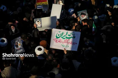 گزارش تصویری | مراسم تشییع پیکر شهدای مدافع امنیت در مشهد (۲۲ دی ۱۴۰۴) - ۳