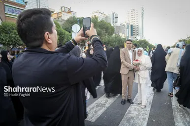 گزارش تصویری | جشن میلیونی امام‌رضایی‌ها در شب میلاد امام‌رضا (ع) / ۲