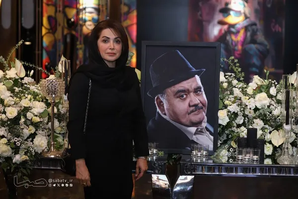 حضور جمعی از هنرمندان در مراسم چهلم زنده‌یاد اکبر عبدی + تصاویر