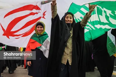 گزارش تصویری | راهپیمایی روز قدس ۱۴۰۴ در مشهد-۲