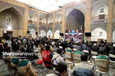 مراسم آغاز عملیات احداث رواق مبارک امیرالمومنین علیه السلام در حرم رضوی