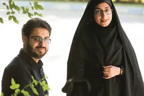 مراسم عقدی که در معراج شهدا برگزار شد