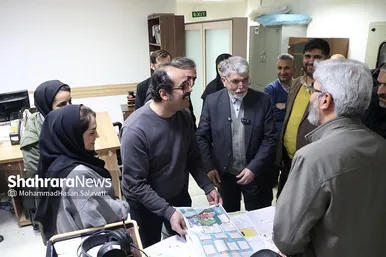گزارش تصویری |  بازدید وزیر فرهنگ و ارشاد اسلامی از مؤسسه فرهنگی شهرآرا (۲۶ دی ۱۴۰۳)